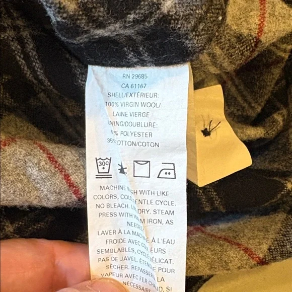 Fireside by Pendleton Plaid Flannel Shirt Men’s XL - Picture 4 of 6